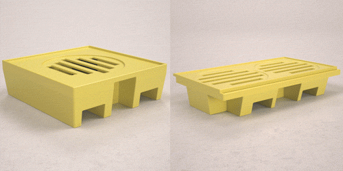 Tecnotri-varios modelos de palets de contención