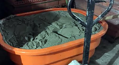 Na Concresul a Argamassa tem o Melhor Recipiente