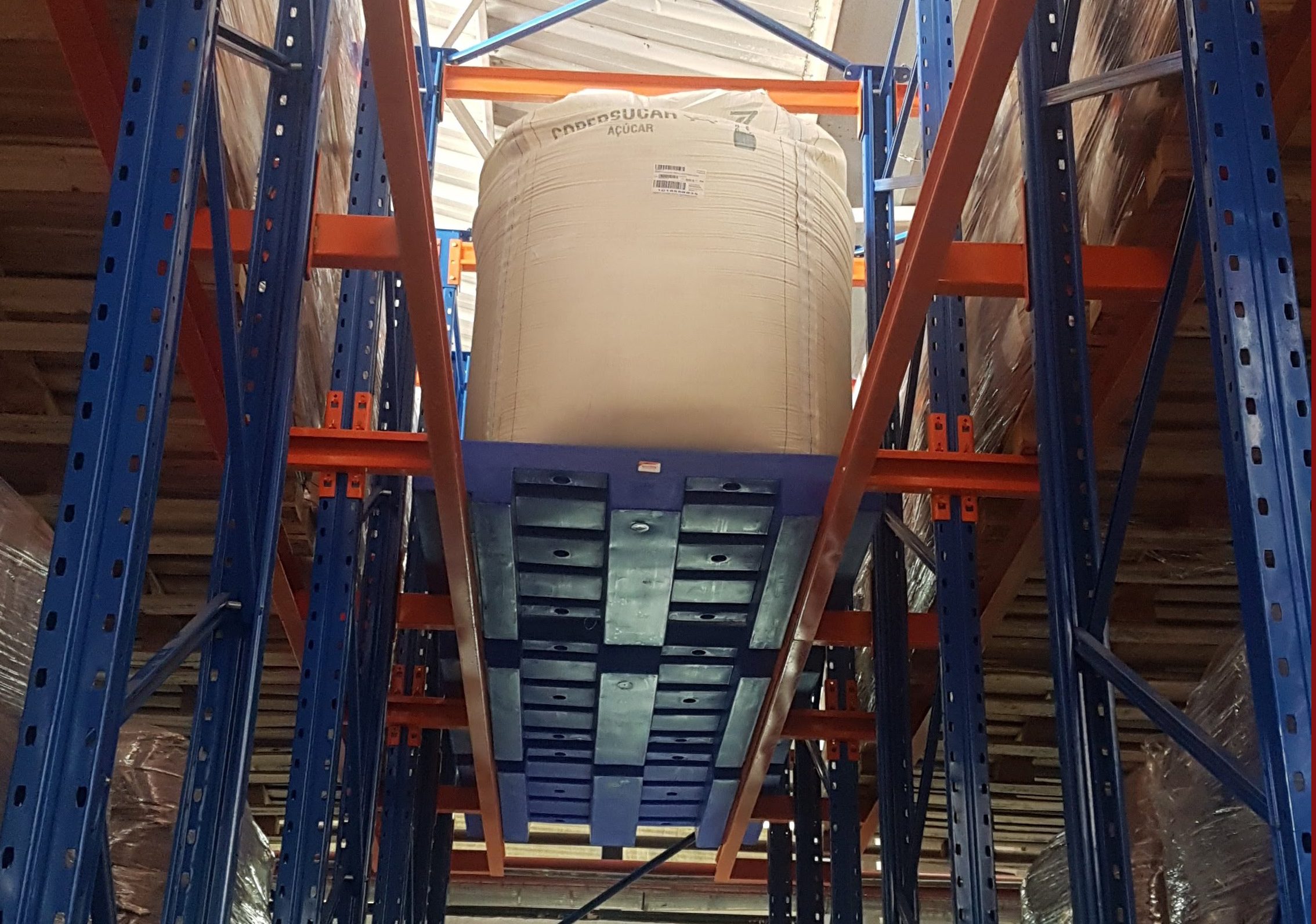 pallet plástico rotomoldado na pepsico