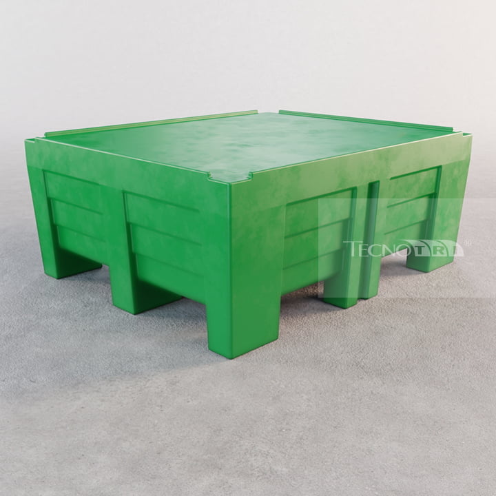 Pallet Plástico 1050×1250 PBRII 50cm