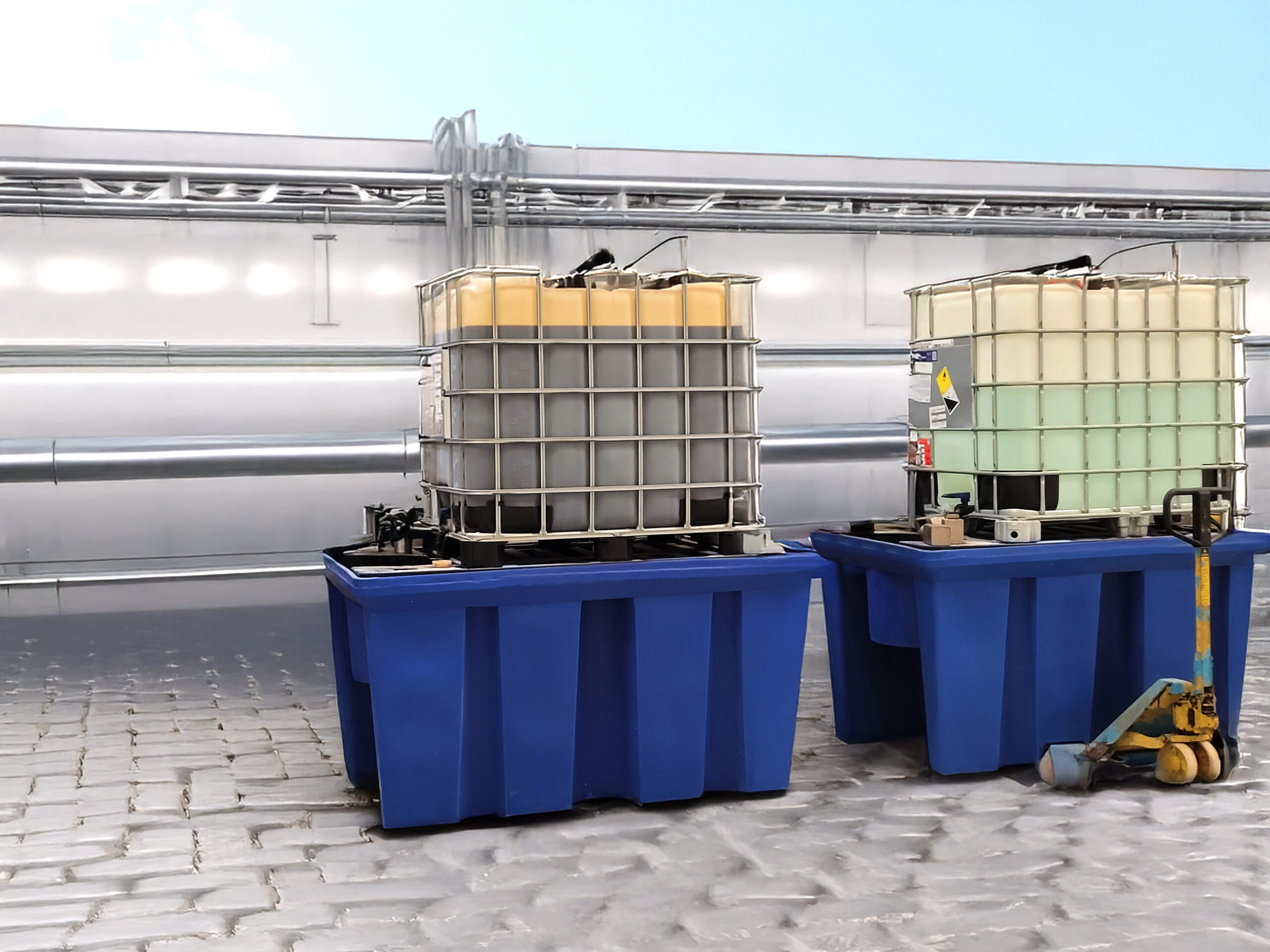 Bacias de contenção Tecnotri: diferenciais, aplicações e conformidade com a NR 20