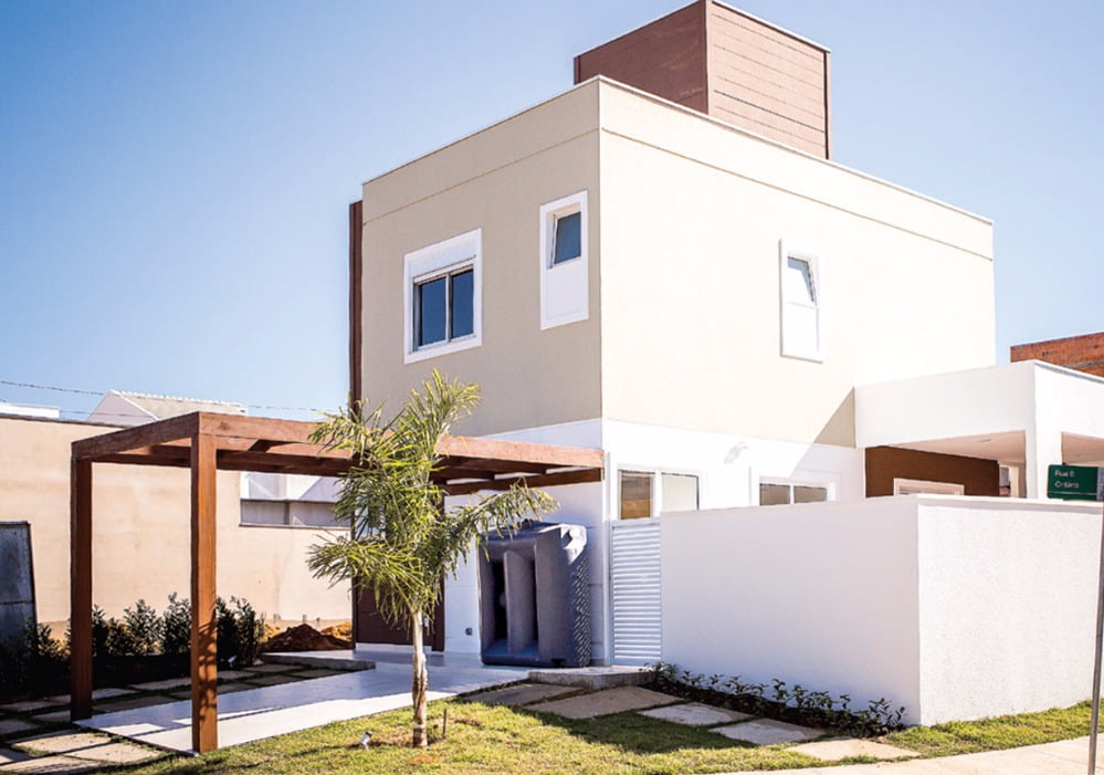 Casa Sustentável Utiliza Cisterna Tecnotri