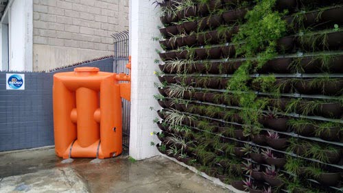 Cisterna Vertical é a Estrela em Novo Espaço Para Arquitetura Sustentável