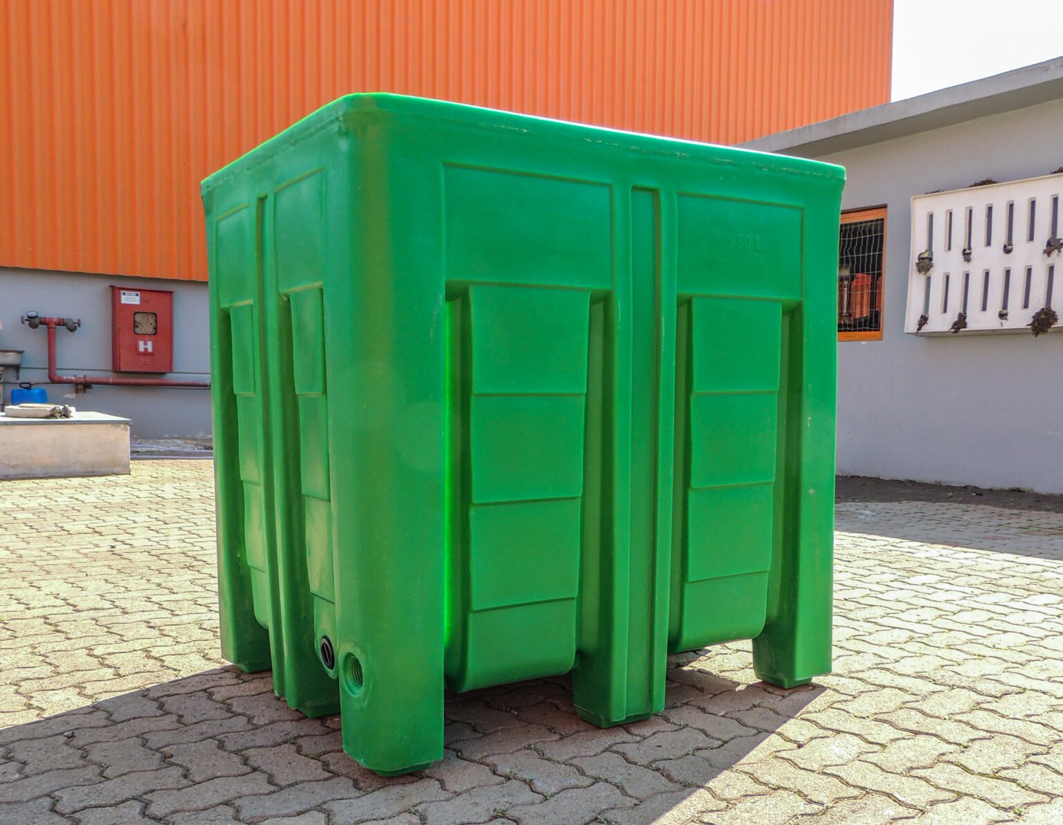 Contentor Bin para indústria de colágeno