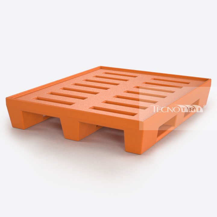 Pallet Plástico 1000×1200 PBR (ABNT NBR 16242) PL001