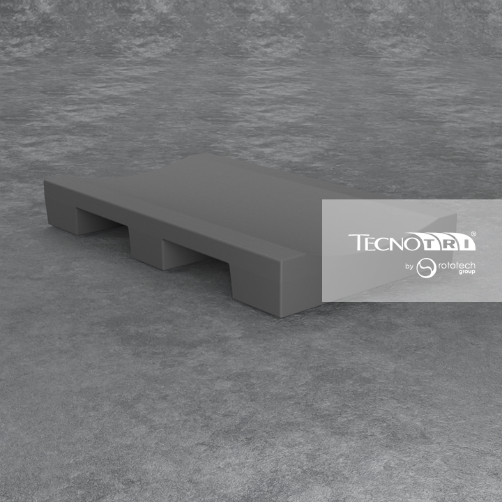 Pallet Plástico 720×1210 mm PL109