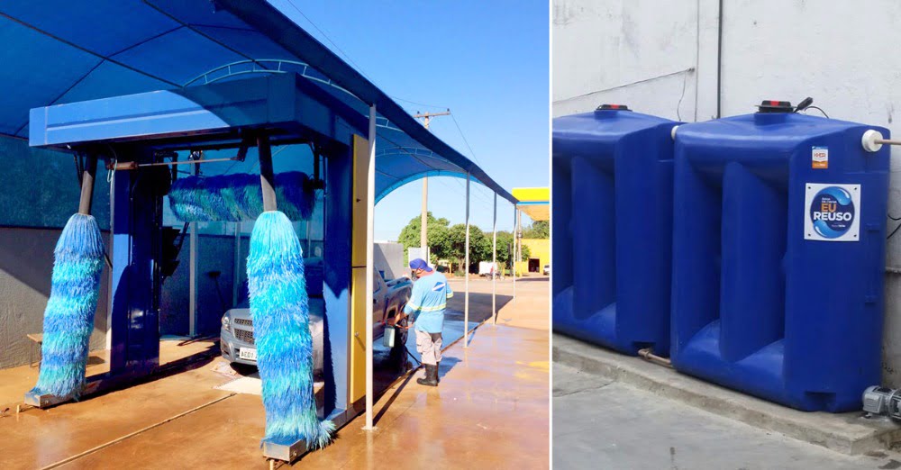 Reúso da Água em Lava a Jato, Agora é Lei.