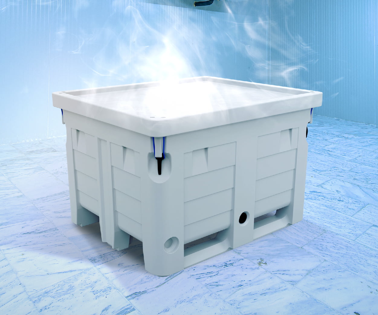 Conheça o novo Contentor Bin para pescados e frigoríficos