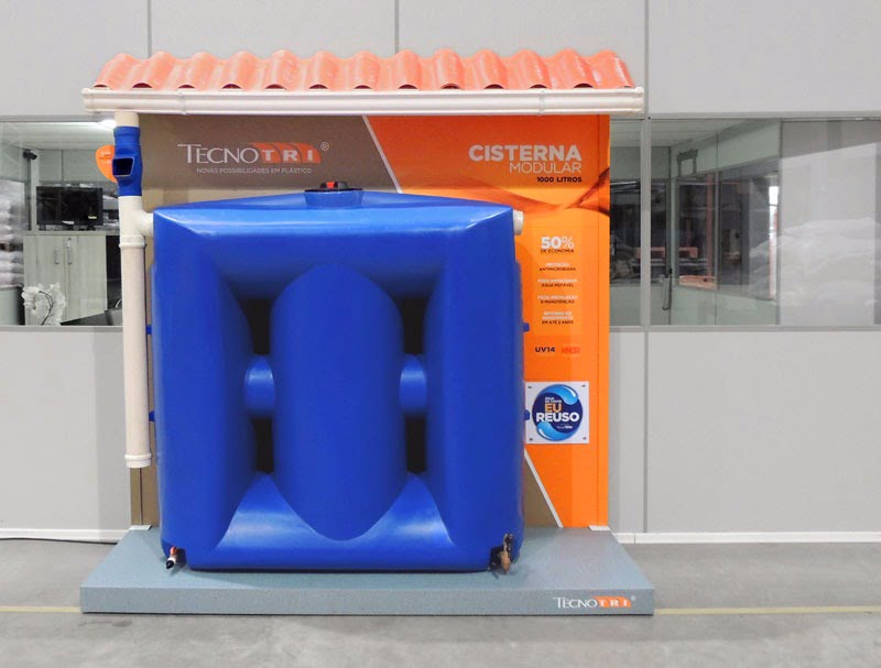 Cisterna Modular 1000 Litros – Conheça o Expositor