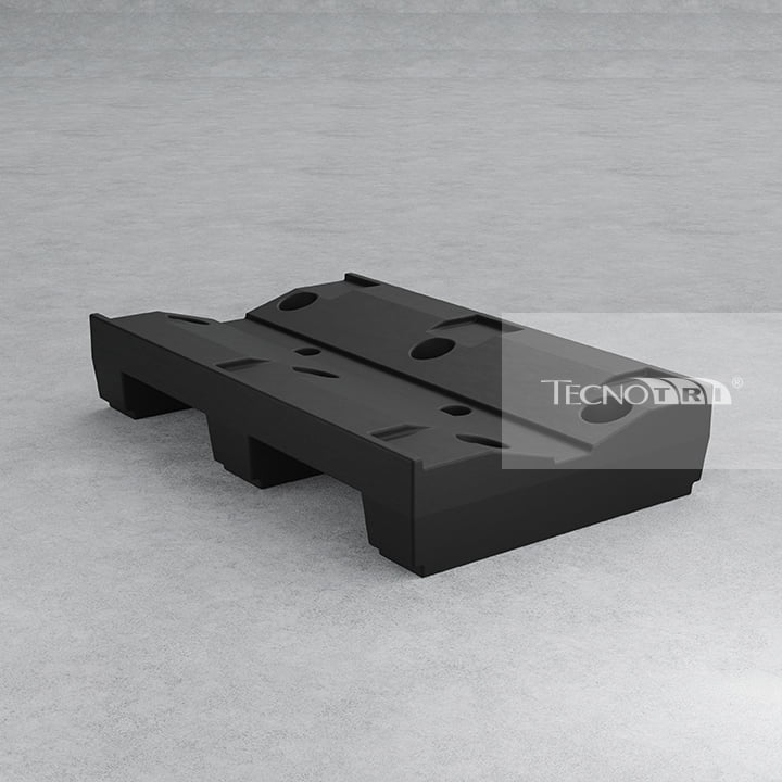 Pallet Plástico 600x1000mm PL098 para bobina