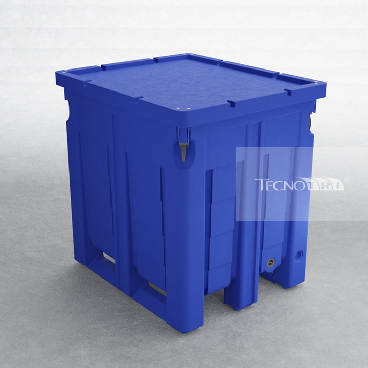 Contentor Bin 950 Litros com Runner