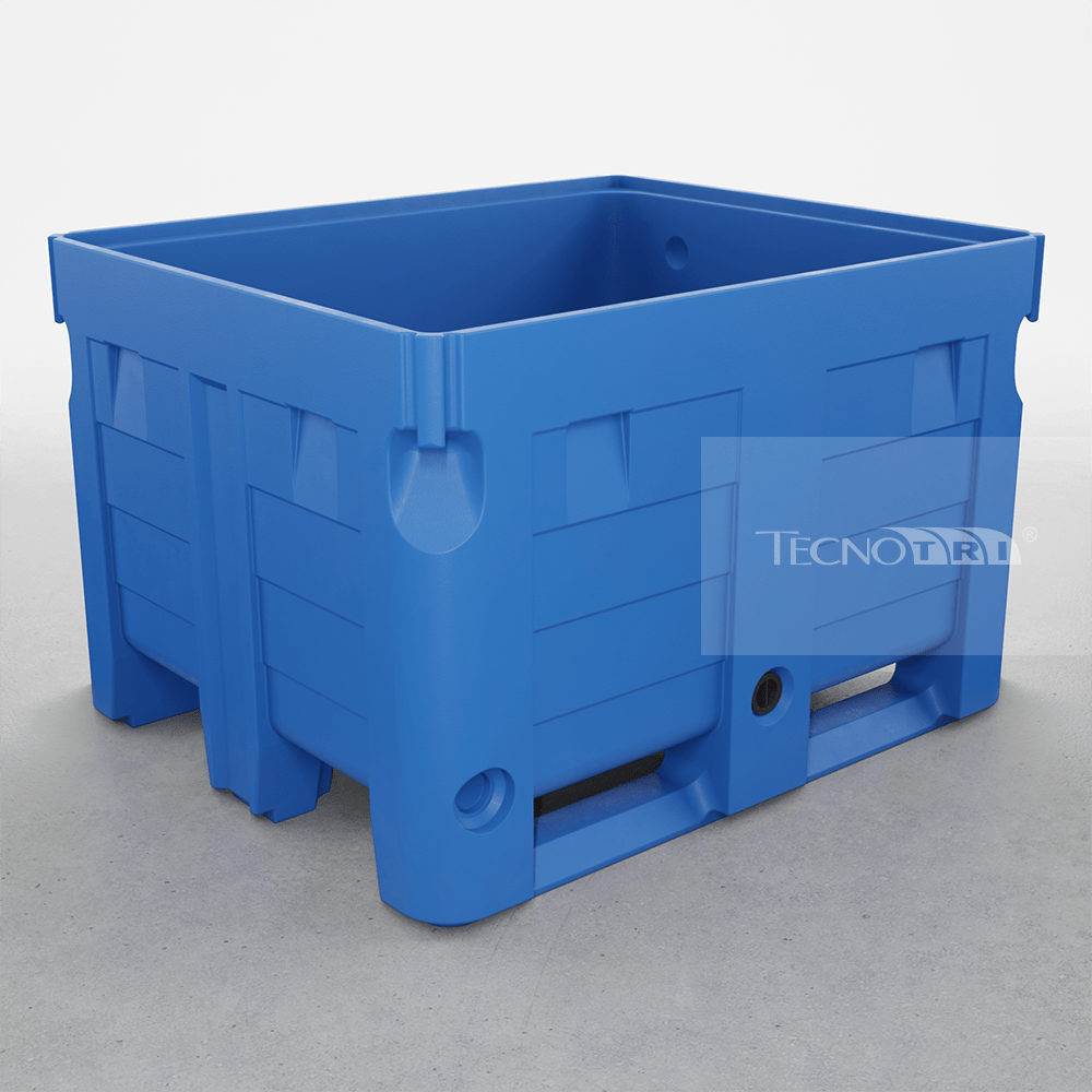 Contentor Bin 600 Litros C/ Runner