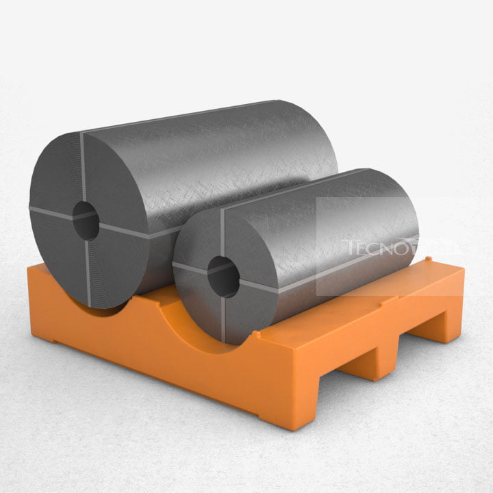 Pallet Plástico 1000×1200 PBR (ABNT NBR 16242) PL064