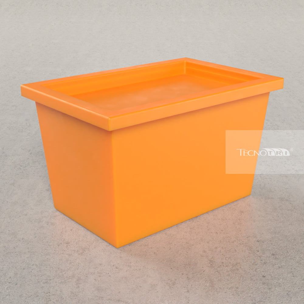 Caixa Plástica 52 Litros c/ Tampa