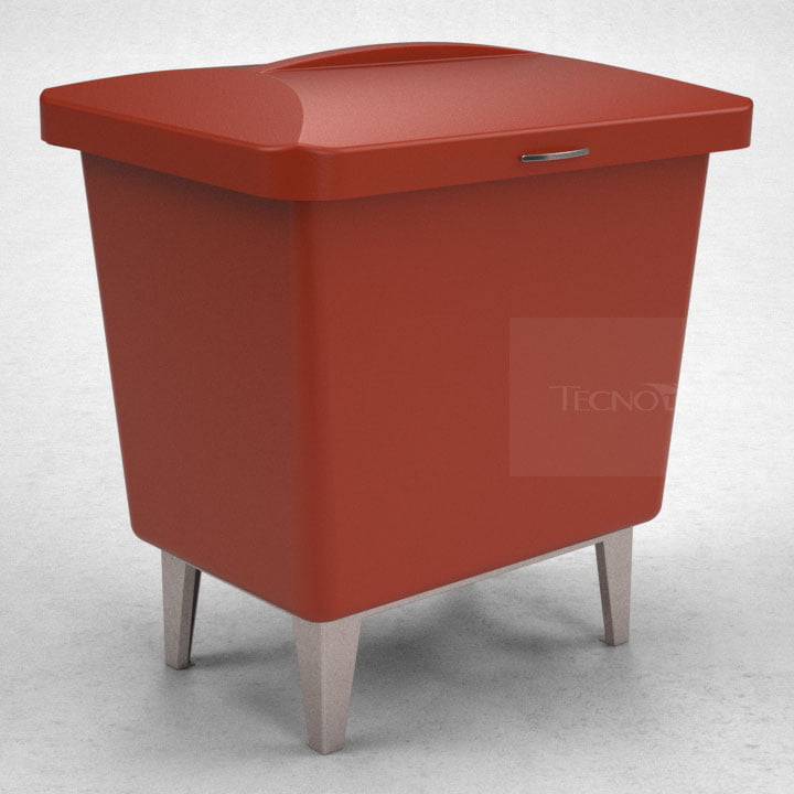 Lixeira Com Tampa 220 Litros